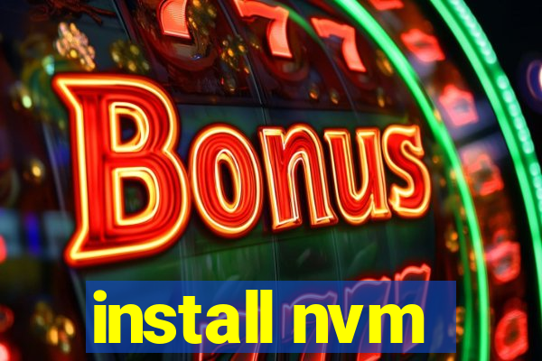 install nvm
